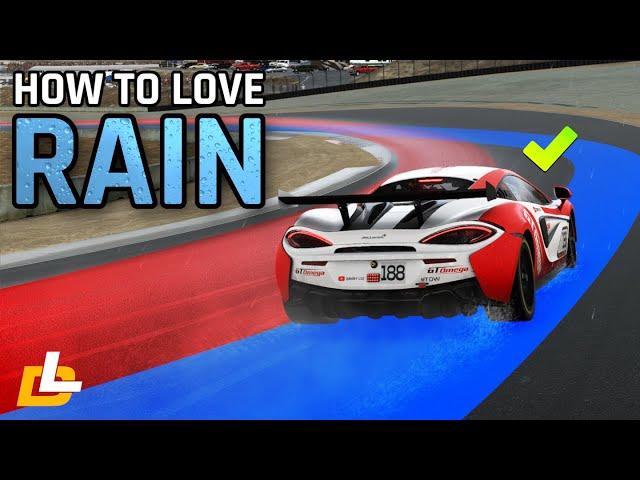 How to Enjoy Rain and BE FAST in the Wet on iRacing