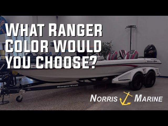 Ranger Bass Boat Color Options