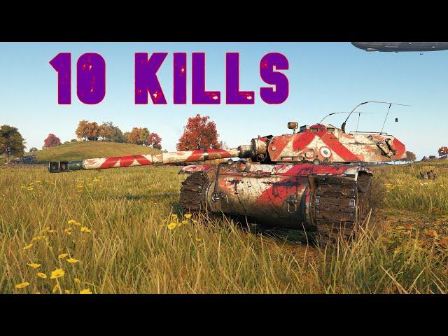 World of Tanks Bat.-Châtillon Bourrasque - 10 Kills