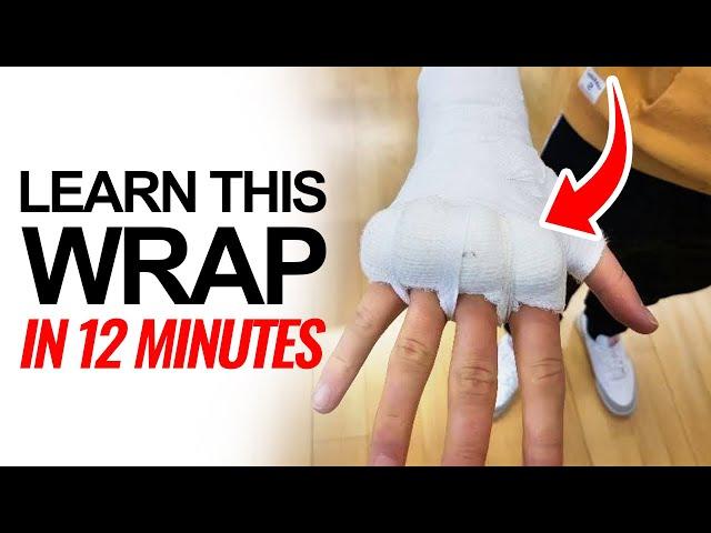 How to Gauze Wrap your Own hands for Boxing