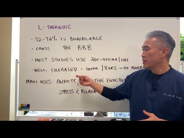 L-THEANINE for STRESS and ANXIETY