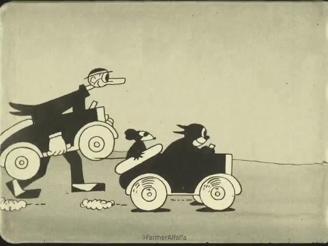 Coast To Coast | 1928 | Farmer Alfalfa | Aesop's Fables Cartoon | 35mm | Frank Moser | Paul Terry