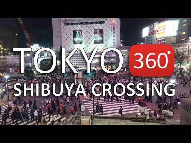 Tokyo 360 - Shibuya Crossing (360 VR video)