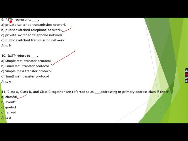 Top 15 Computer Network MCQ for KVS/NVS/DSSSB || PGT/TGT/PRT Exam || Computer Network MCQ