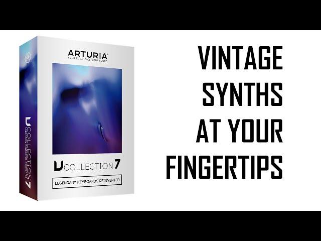 Arturia Vintage Synths At Your Fingertips! (V Collection 7 rundown)