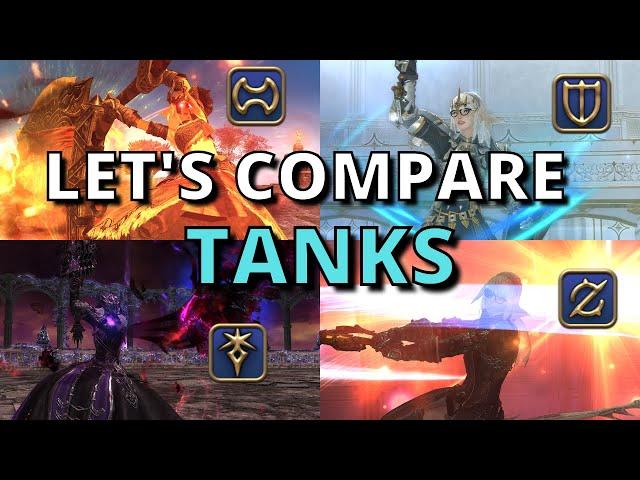 How do the Tank Jobs Compare to Each Other?! FFXIV Dawntrail