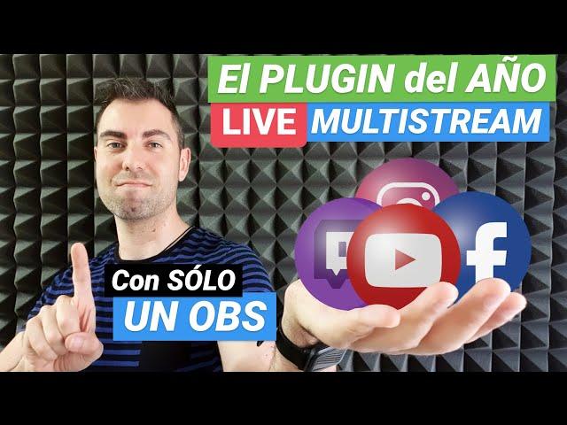 ¡El PLUGIN para EMITIR en VARIAS plataformas A LA VEZ! Salidas INFINITAS