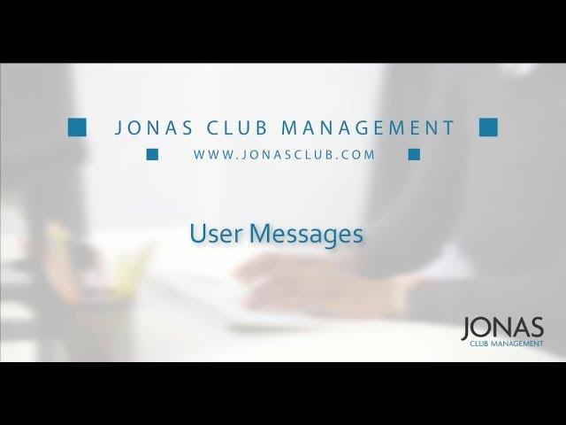 Administration - User Messages