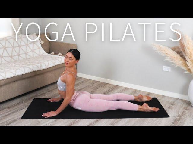 40 MIN YOGA PILATES FLOW || Full Body Workout  Day 6: Move With Me Series