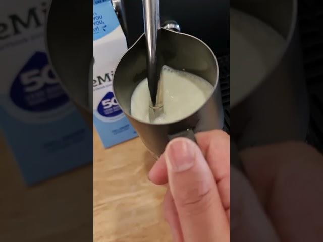 How to steam milk easy way