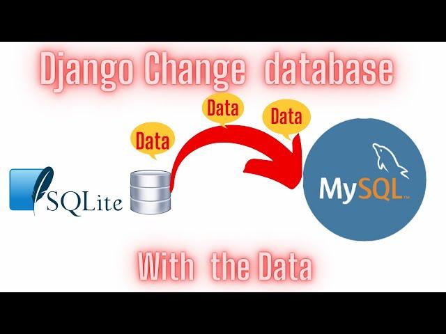  Django SQLite to MySQL DB: Zero Data Loss | Change Django Datbase | 2024