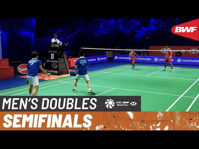 HYLO Open 2021 | Gideon/Sukamuljo (INA) [1] vs Jomkoh/Kedren (THA) | Semifinals