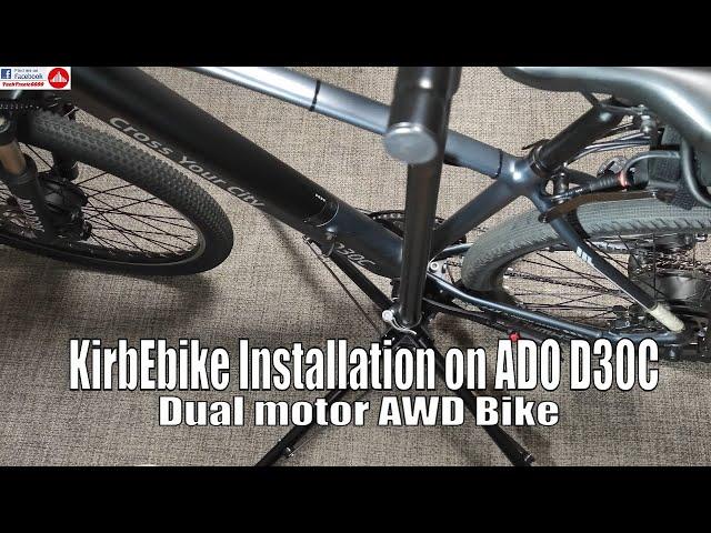 KirbEbike E-Bike KIT Installation | ADO DECE 300 / D30 Dual Motor Build