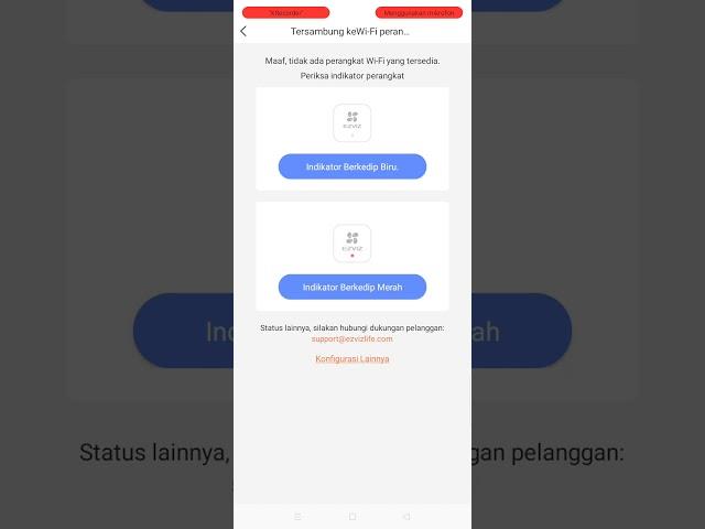 Solusi jika gagal pairing ke Kamera EZVIZ part 1