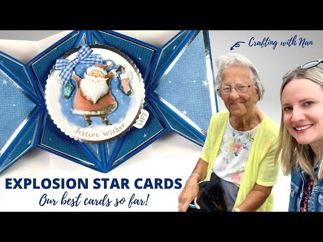 Star Explosion Cards | The Best Cards We've Made Together So Far!!!