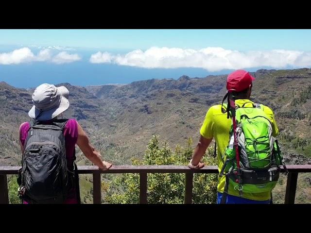 Senderismo La Gomera. Miradores del Garajonay con Vívelo Caminantes de Aguere.