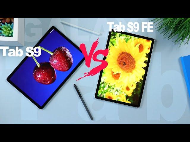 Galaxy Tab S9 FE vs Tab S9 | ULTIMATE Choice, BUT Not For Everyone!