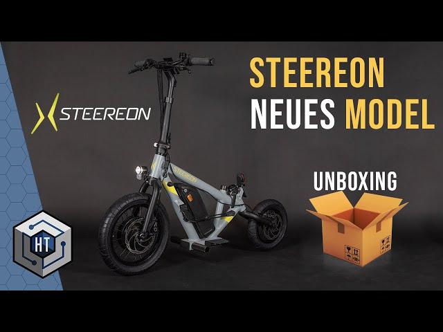 STEEREON C20-C25 Besser als ein E-BIKE? E-Scooter, E-Roller, E-Bike Hybrid, UNBOXING (2021 Modell)