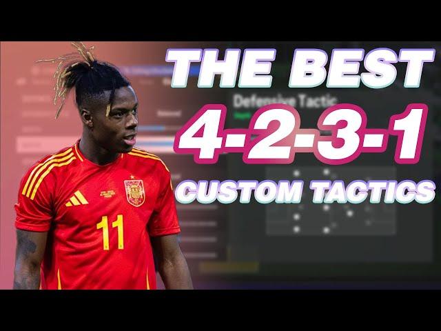 The BEST 4-2-3-1 CUSTOM TACTICS - FC24 Ultimate Team Meta Tactics, Instructions and Tips