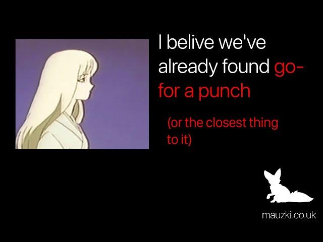 I Believe we have already found go- for a punch (Datenshi-tachi no Kyōen)