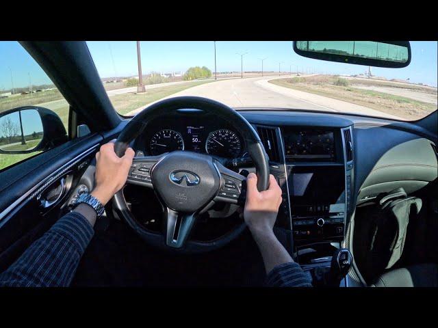 2021 INFINITI Q60 Red Sport 400 - POV Driving Impressions