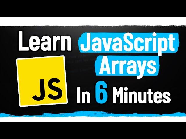 JavaScript Arrays Crash Course