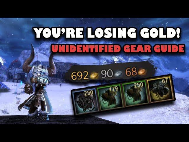 Making Gold - A Fast Guide To Unidentified Gear Guild Wars 2