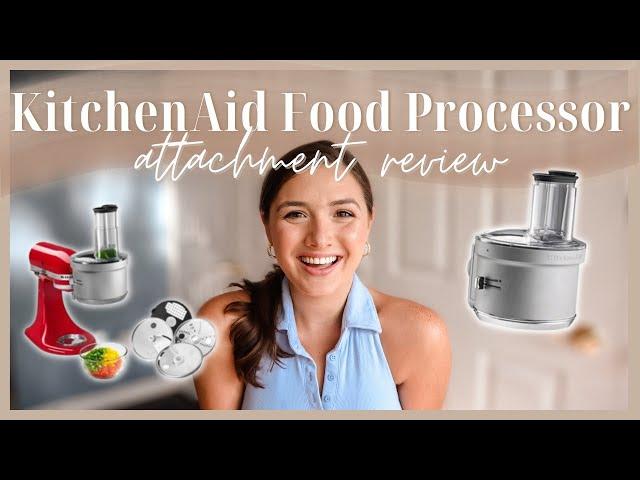 KitchenAid Food Processor Attachment w Commercial Style Dicing Kit Review & Demo + Hash Brown Recipe