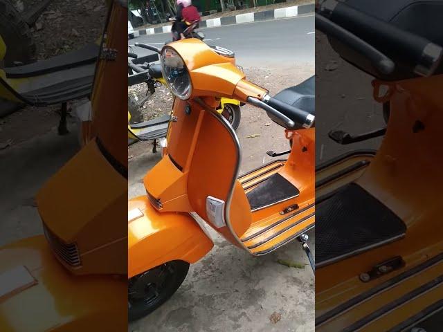 UPGRADE Body Vespa Excel jadi vespa matic