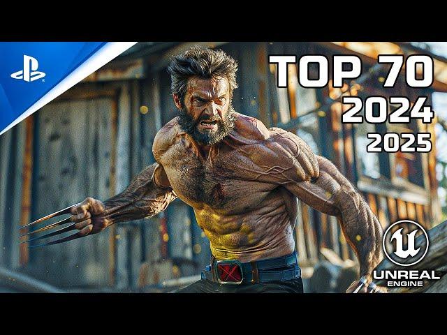 Top 70 Best Upcoming PS5 Games of 2024/2025 (4K)