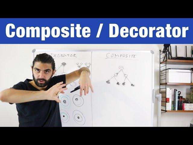 Difference Between Composite and Decorator Pattern – Design Patterns (ep 15)