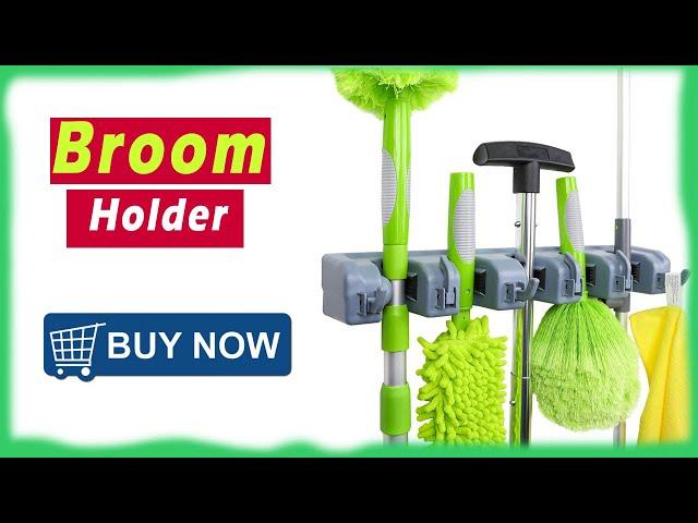 Broom Holder Wall Mount{Invention Fort}