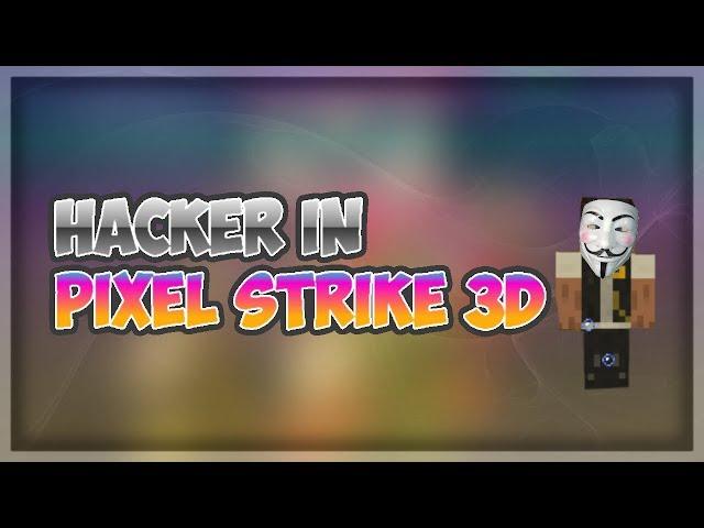 I found a speed hacker in pixel strike 3D