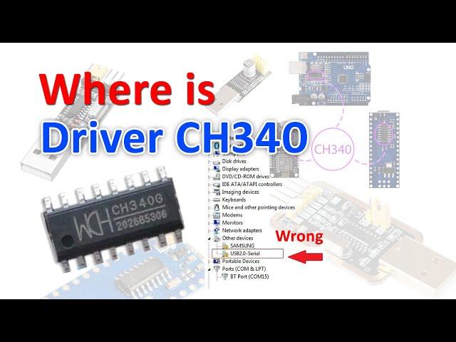 Driver CH340 | USB to Serial