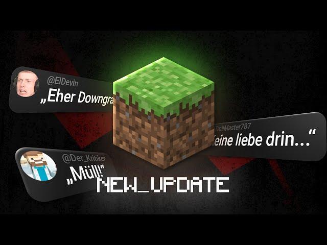 Die WAHRHEIT über die NEUEN Minecraft Updates..