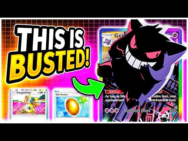 New FOSSIL TECH Makes Gengar EX actually GOOD! - Pokemon Pocket