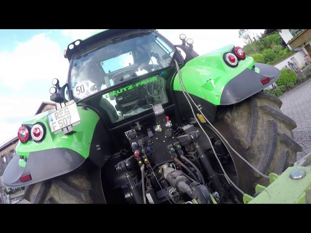 GoPro H4@ Let‘s Drive Deutz Agrotron 6215 TTV mit Claas Schmetterling