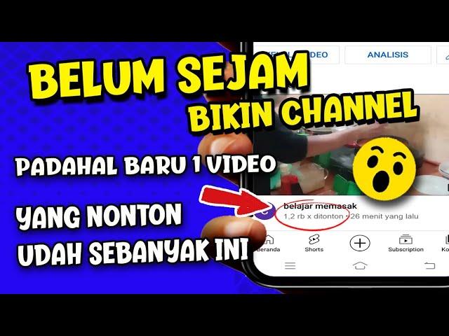 BELUM TAU YA ! CARA MENAMBAH VIEWER DAN JAM TAYANG 2022 - GRATIS AMAN PERMANEN BUAT PEMULA