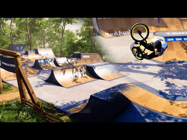 This Skatepark IS INSANE | BMX Streets