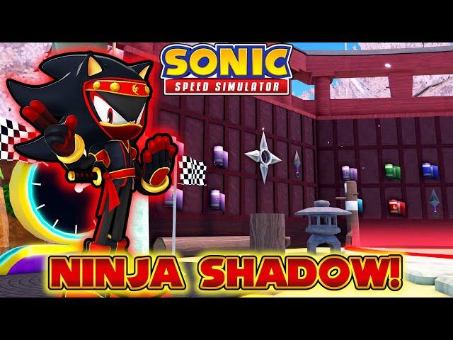 Unlocking Ninja Shadow in Sonic Speed Simulator