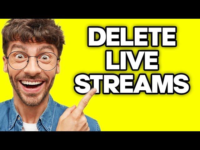 How To Delete Twitch Live Streams (2023)