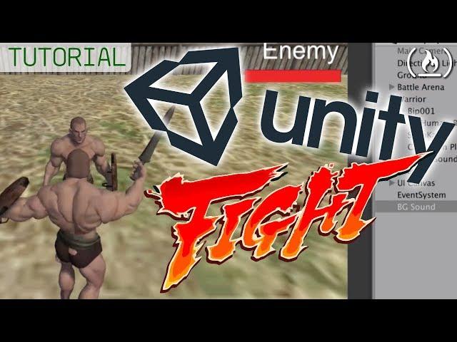 How to make a 3d fight game in Unity - full tutorial