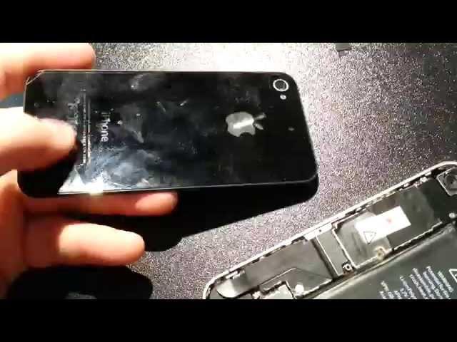 Самостоятельная замена дисплея экрана iPhone 4S