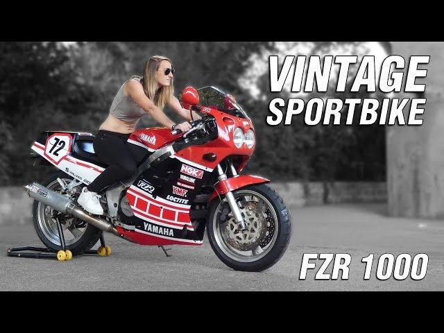 Vintage Sportbike Timelapse Restoration - Yamaha FZR 1000