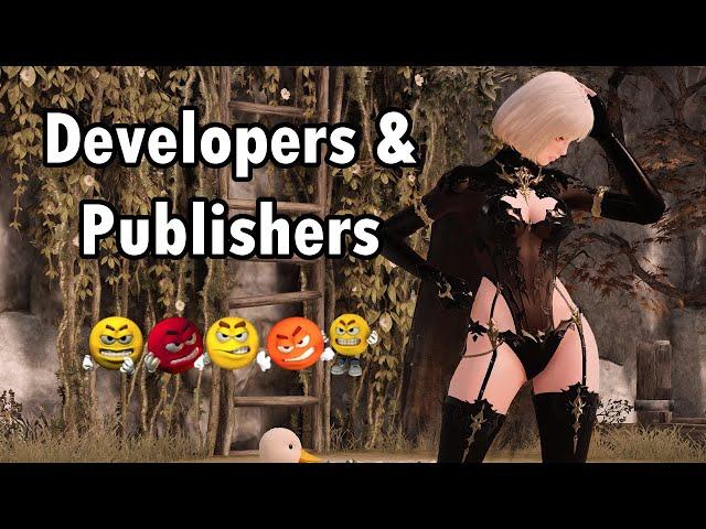 Developers & Publishers : The classic mixup