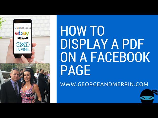 How to Display a PDF on a Facebook Page | Facebook Marketing Tips