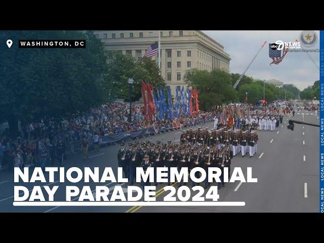 The 2024 National Memorial Day Parade in D.C.