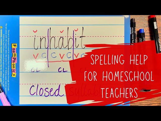 Closed Syllables: Definition & Syllable Division