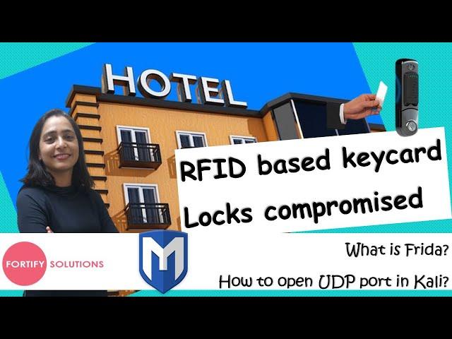 RFID based keycard locks compromised | saflock door vulnerability and mitigation | what is Frida?