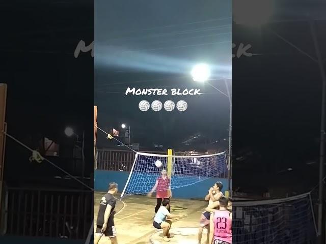 Monster Block #volleyball #monsterblock